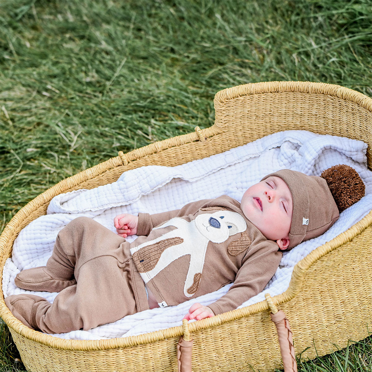 oh baby! Two Piece Set - Puppy - Chocolate - oh baby!