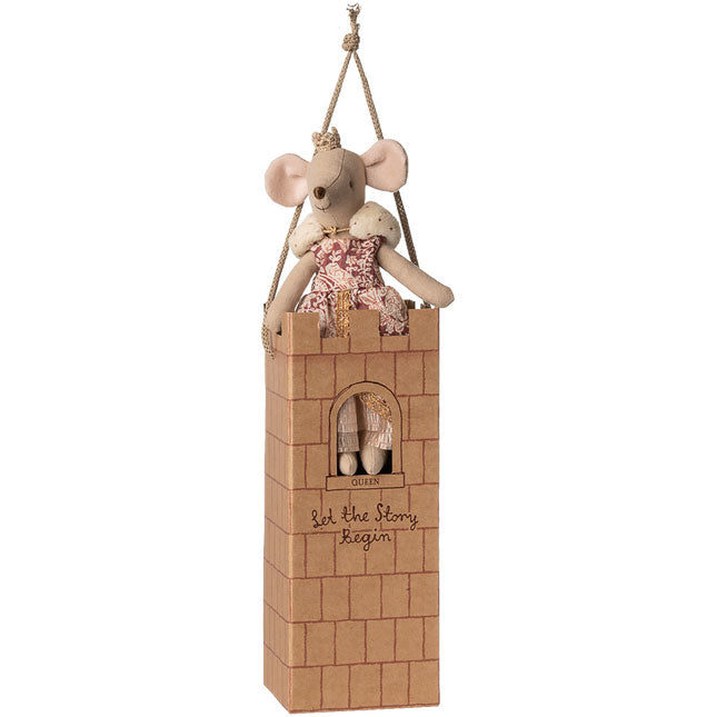 Maileg Queen Mouse, Mum - castle