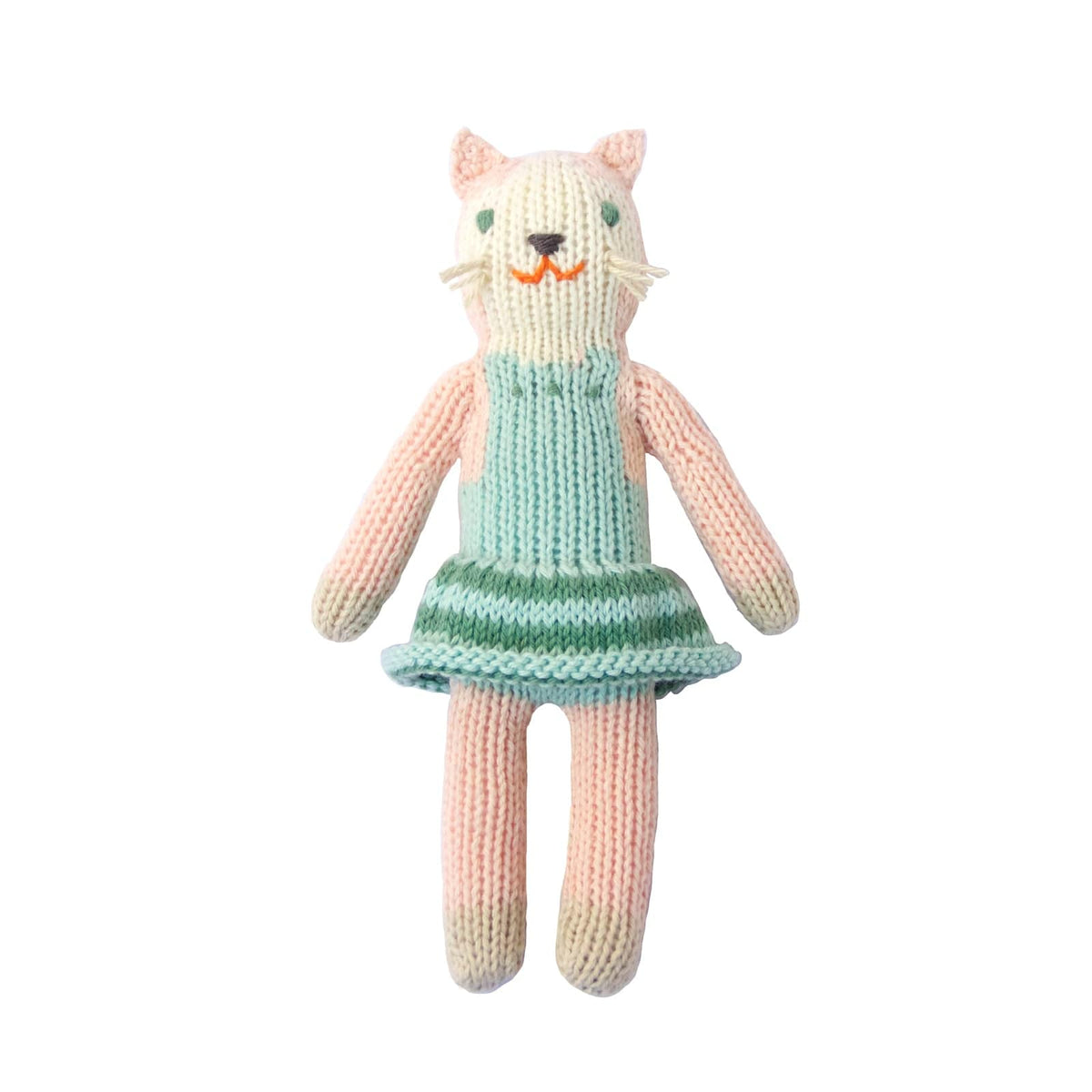 Blabla Knit Rattle - Splash Cat