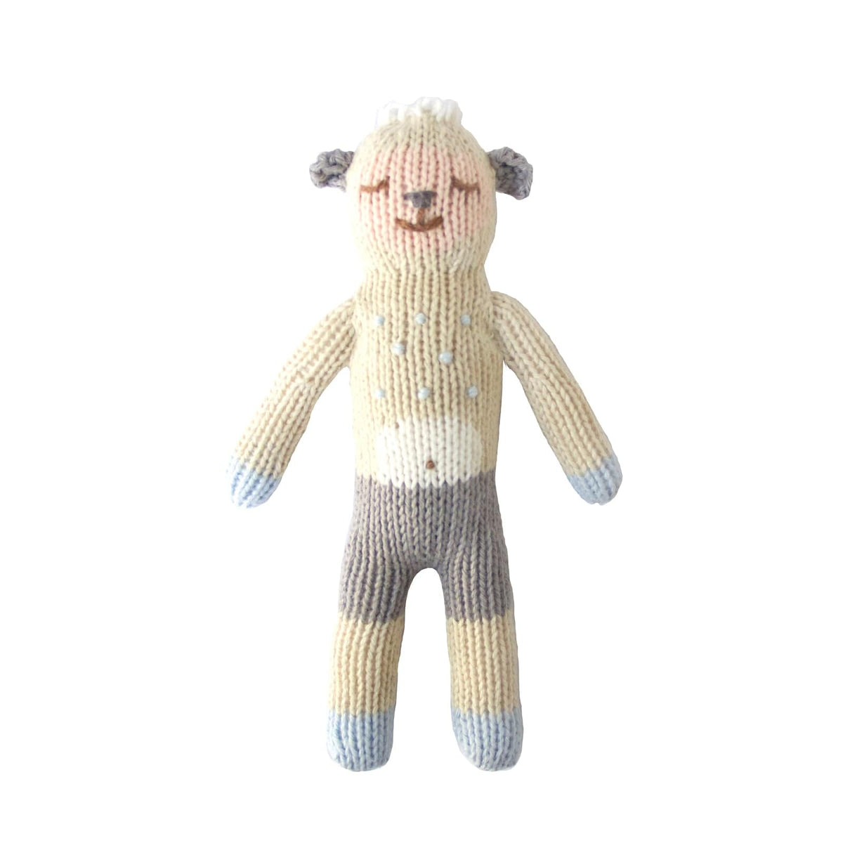 Blabla Knit Rattle - Wooly Sheep