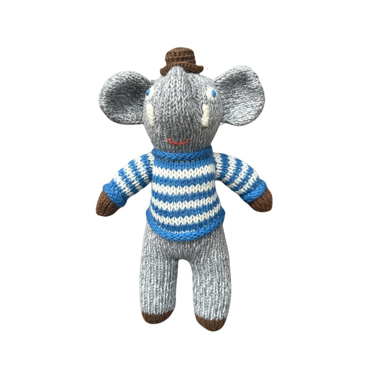 Blabla Knit Doll - Rivier the Elephant - Teeny