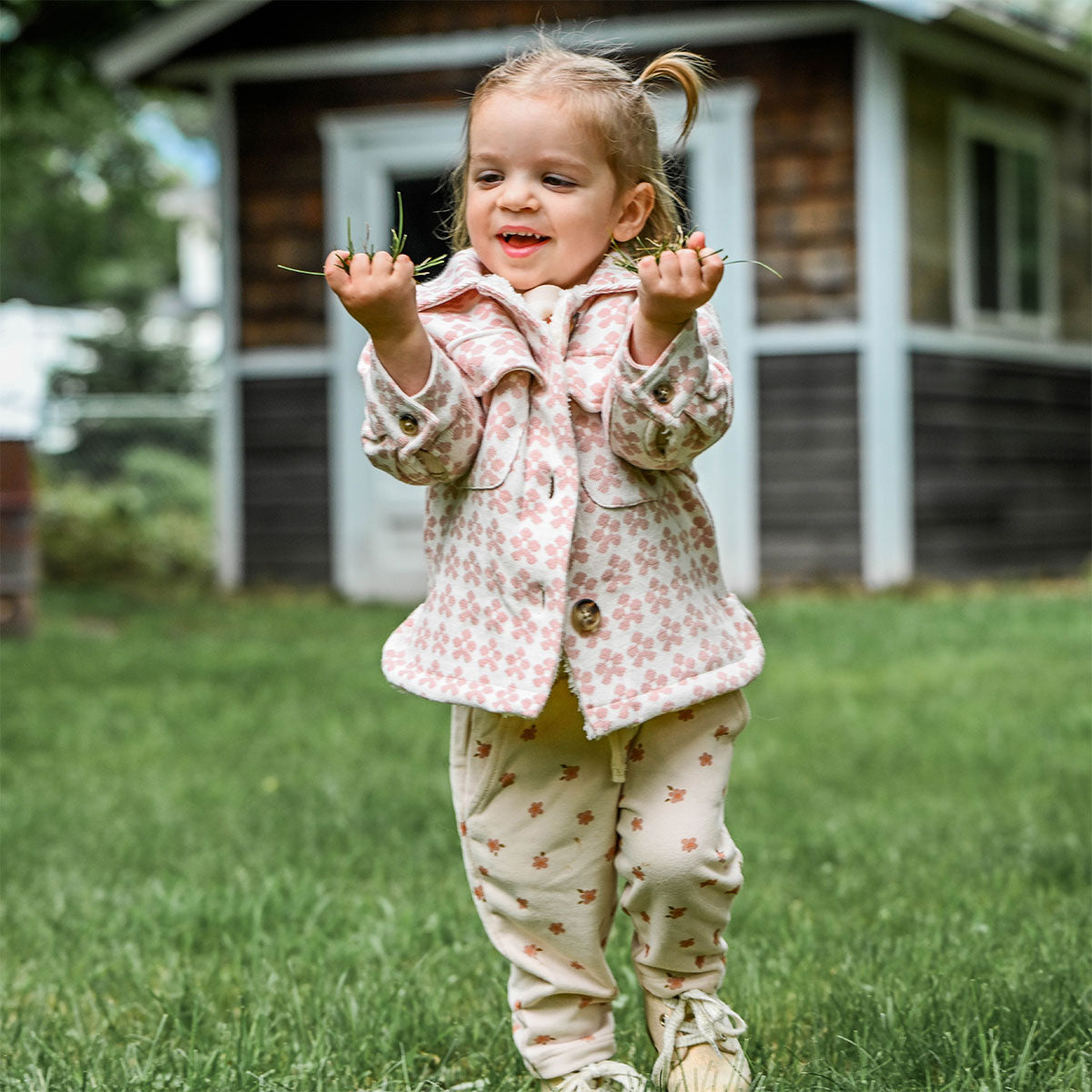 oh baby! Pocket Jogger - Small Daisies Print