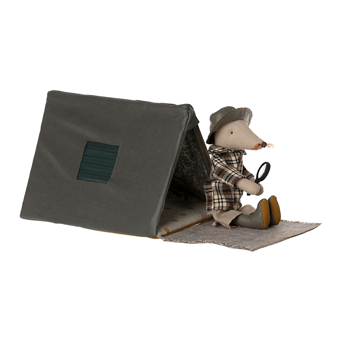 Maileg Happy Camper Single Tent - with mouse