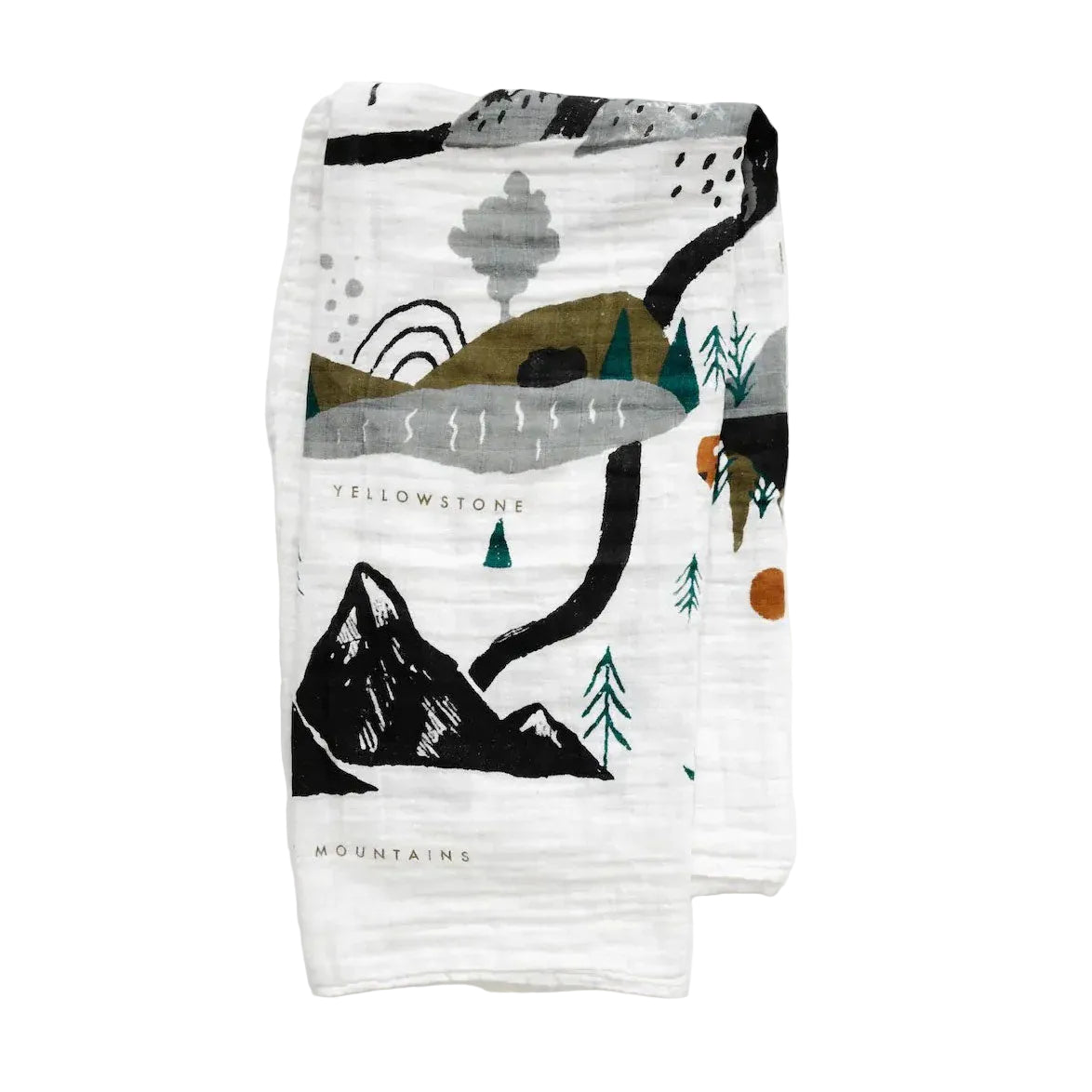 Clementine Kids - Swaddle Blanket  - National Parks