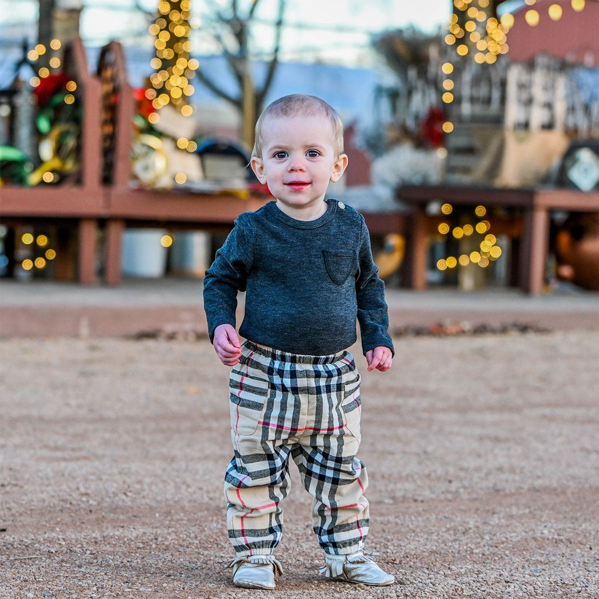 oh baby! Side Pocket Pant - London Tartan - Classic - Lifestyle