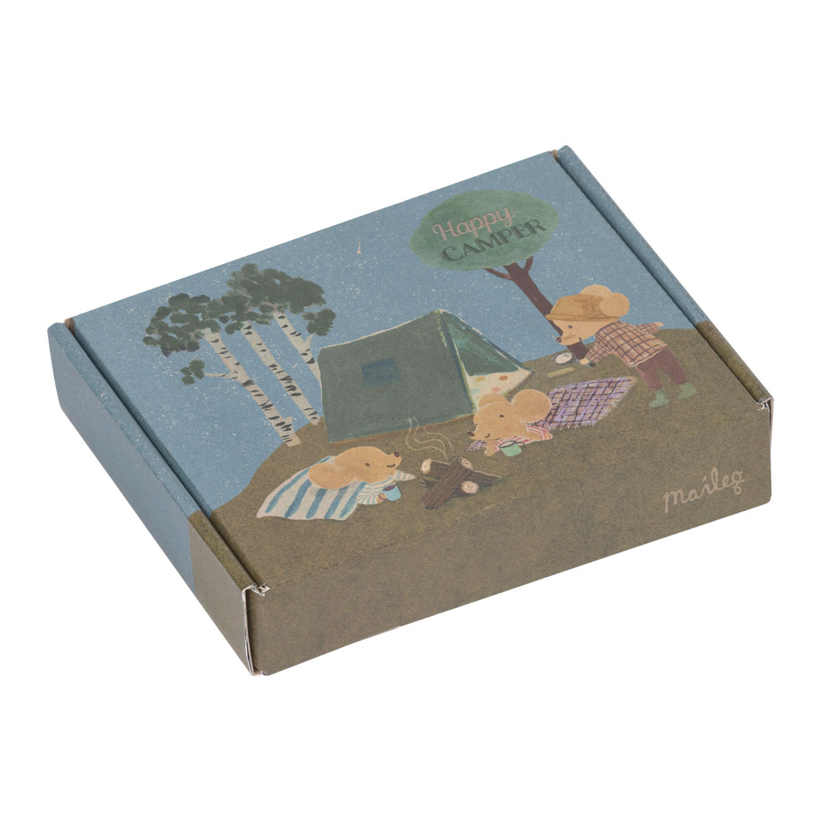 Maileg Happy Camper Single Tent Box