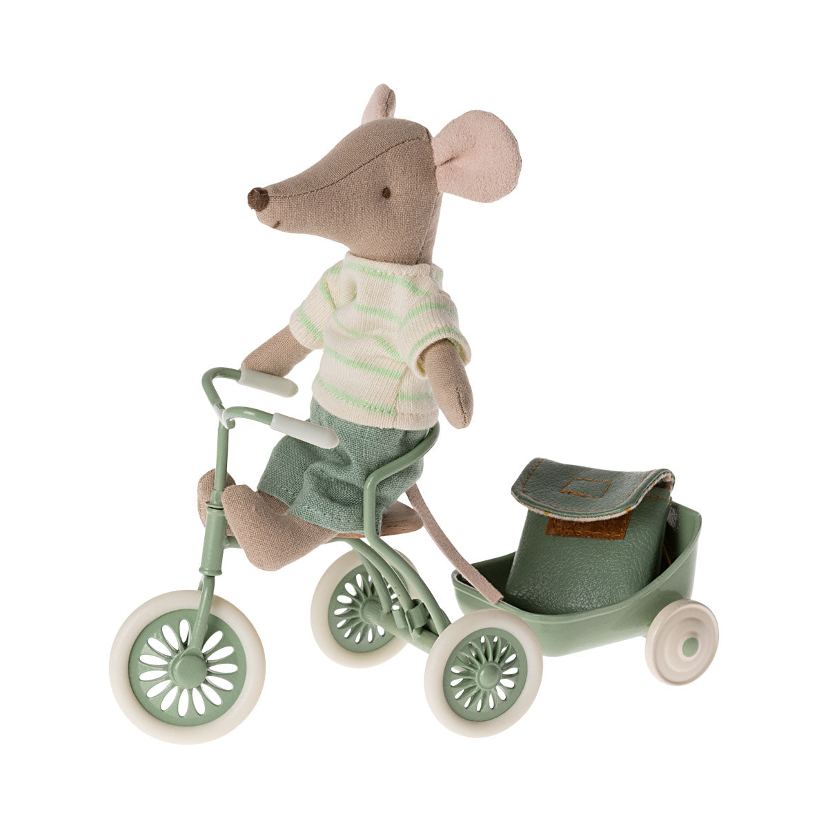 Maileg Tricycle Mouse, Big Brother - with accessories