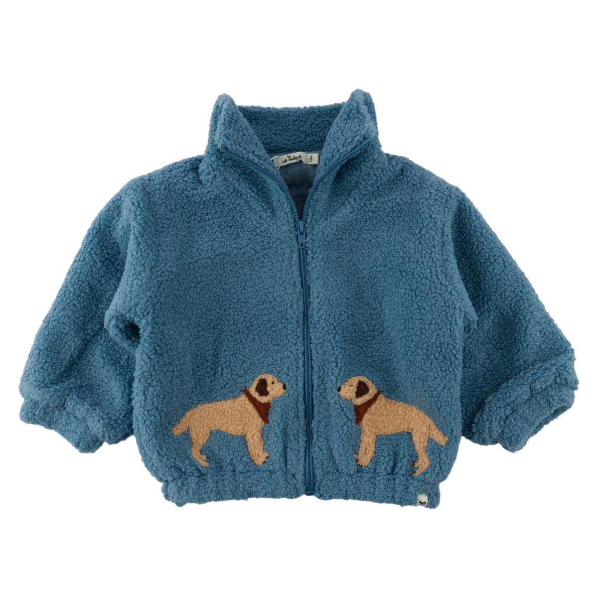 oh baby! Sherpa Tahoe Jacket - Lab - Dusty Blue