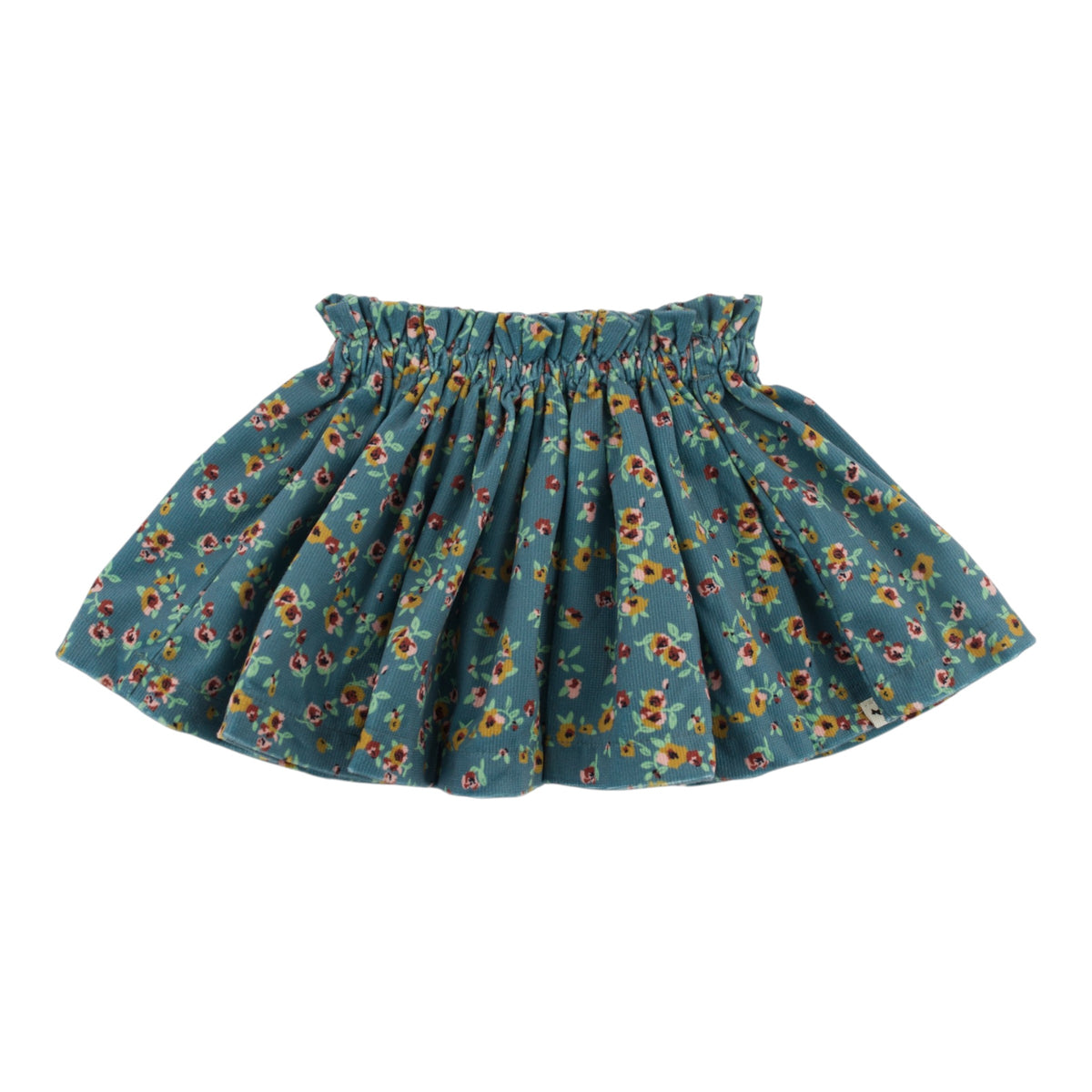 oh baby! Flora Skirt - Harvest Bloom - Teal