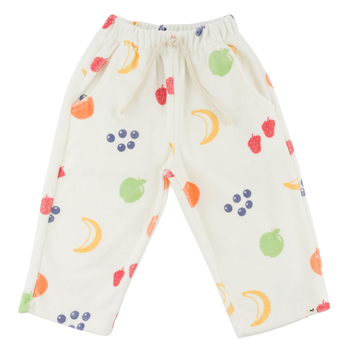 oh baby! Terry Pocket Jogger - Snack Time - Oyster