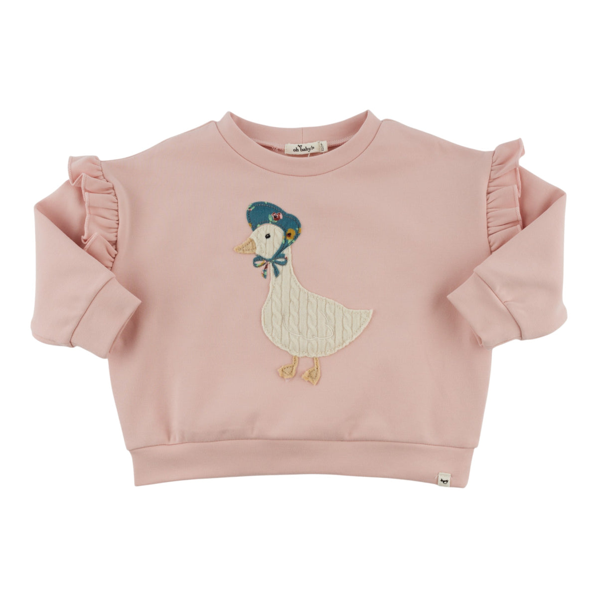 oh baby! Millie Sweatshirt - Mother Goose - Dusty Pink