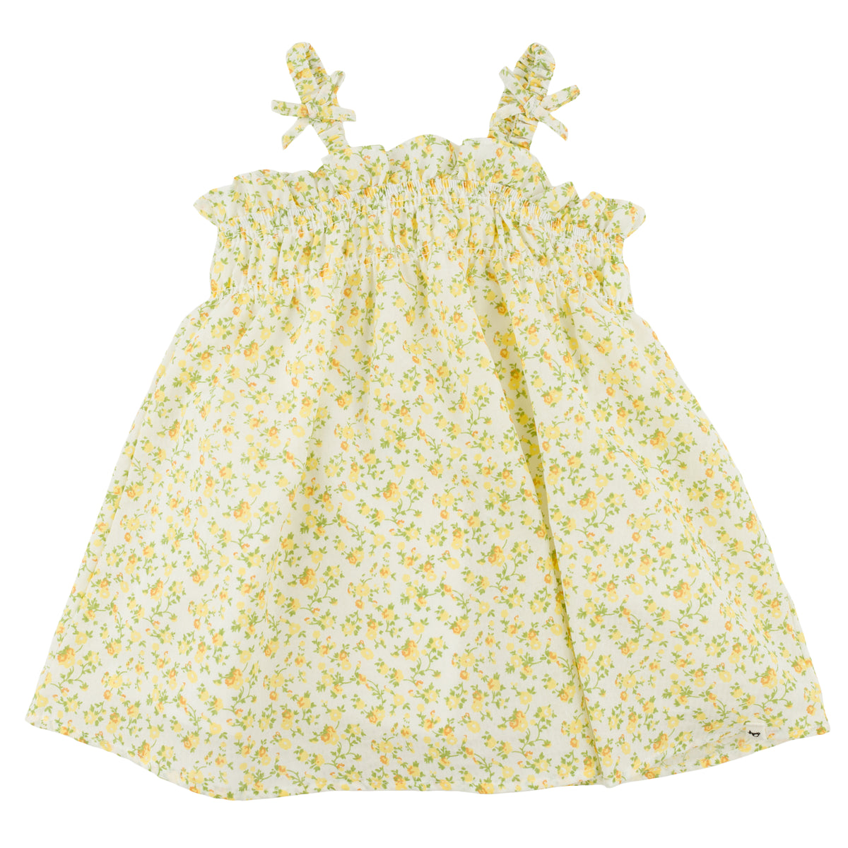 oh baby! Brandie Dress - Poppy Sprig - Lemon