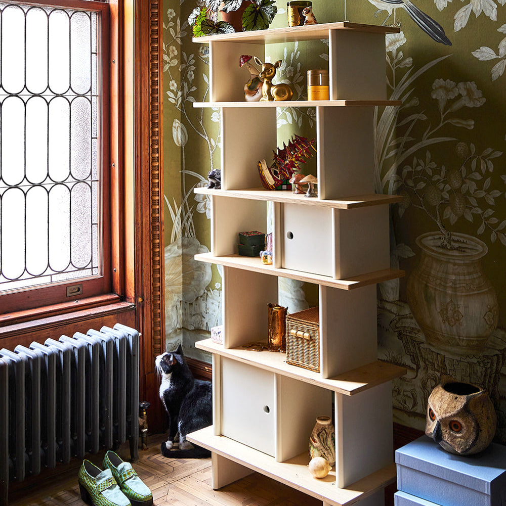 Vertical Mini Library Bookshelf - Lifestyle
