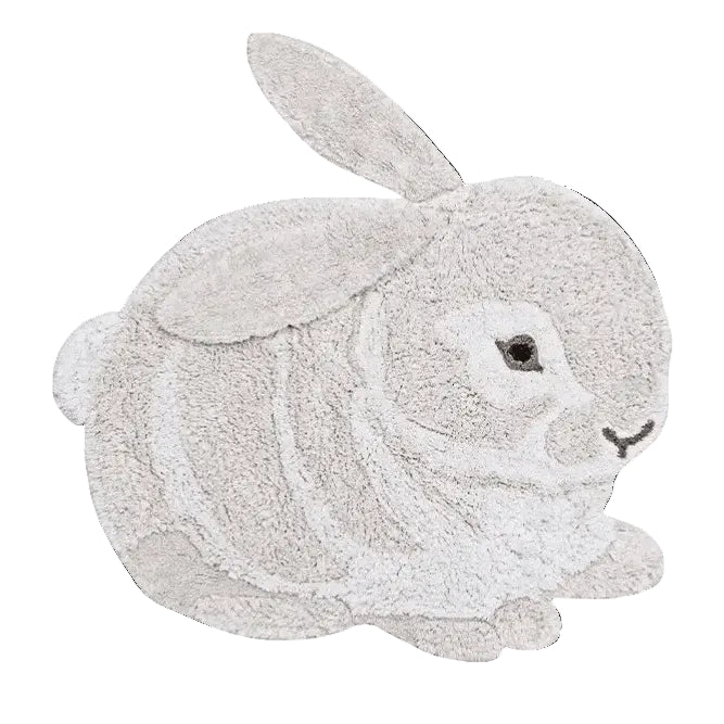Washable Cotton Rug - Bunny