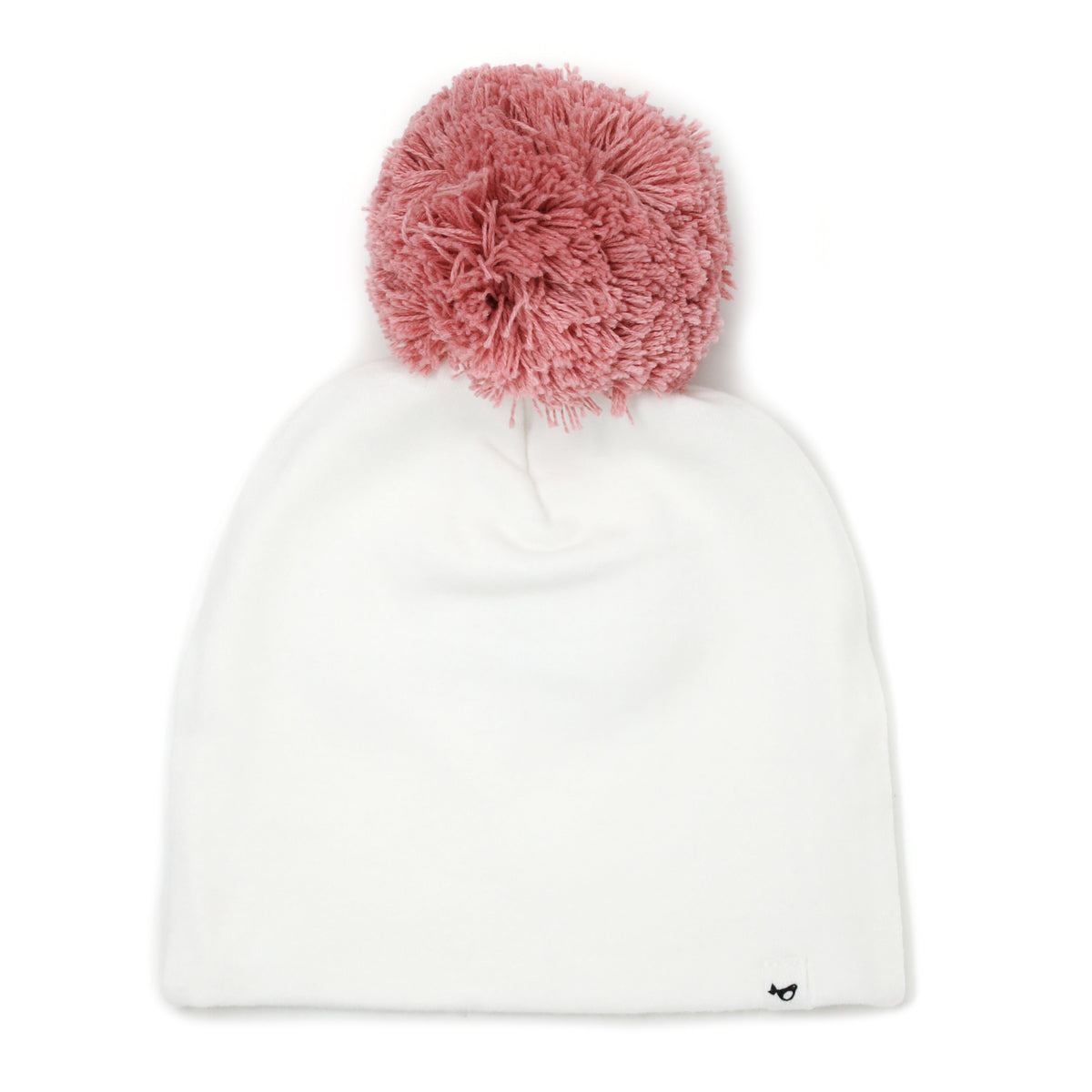 oh baby! Blush Yarn Pom Hat - Cream