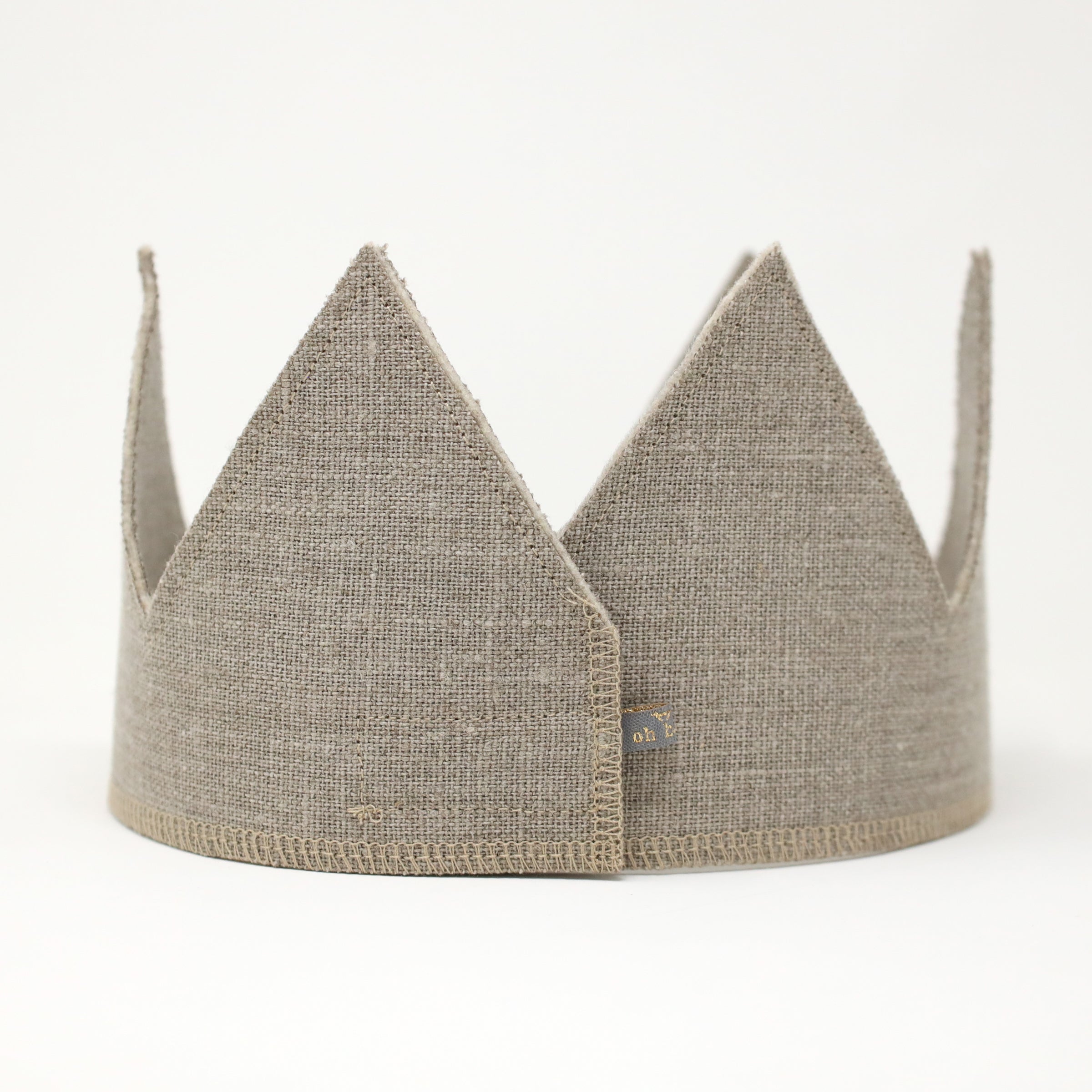 oh baby! First Birthday Linen Crown - 