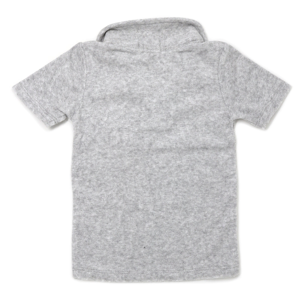 oh baby! Terry Polo Shirt - Heather Gray