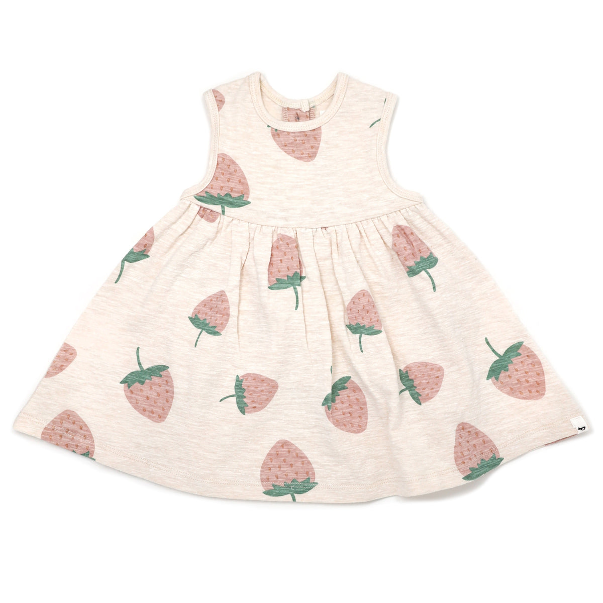 oh baby! Cotton Tank Dress - Strawberry Print oh baby! Cotton Tank Dress - Strawberry Print