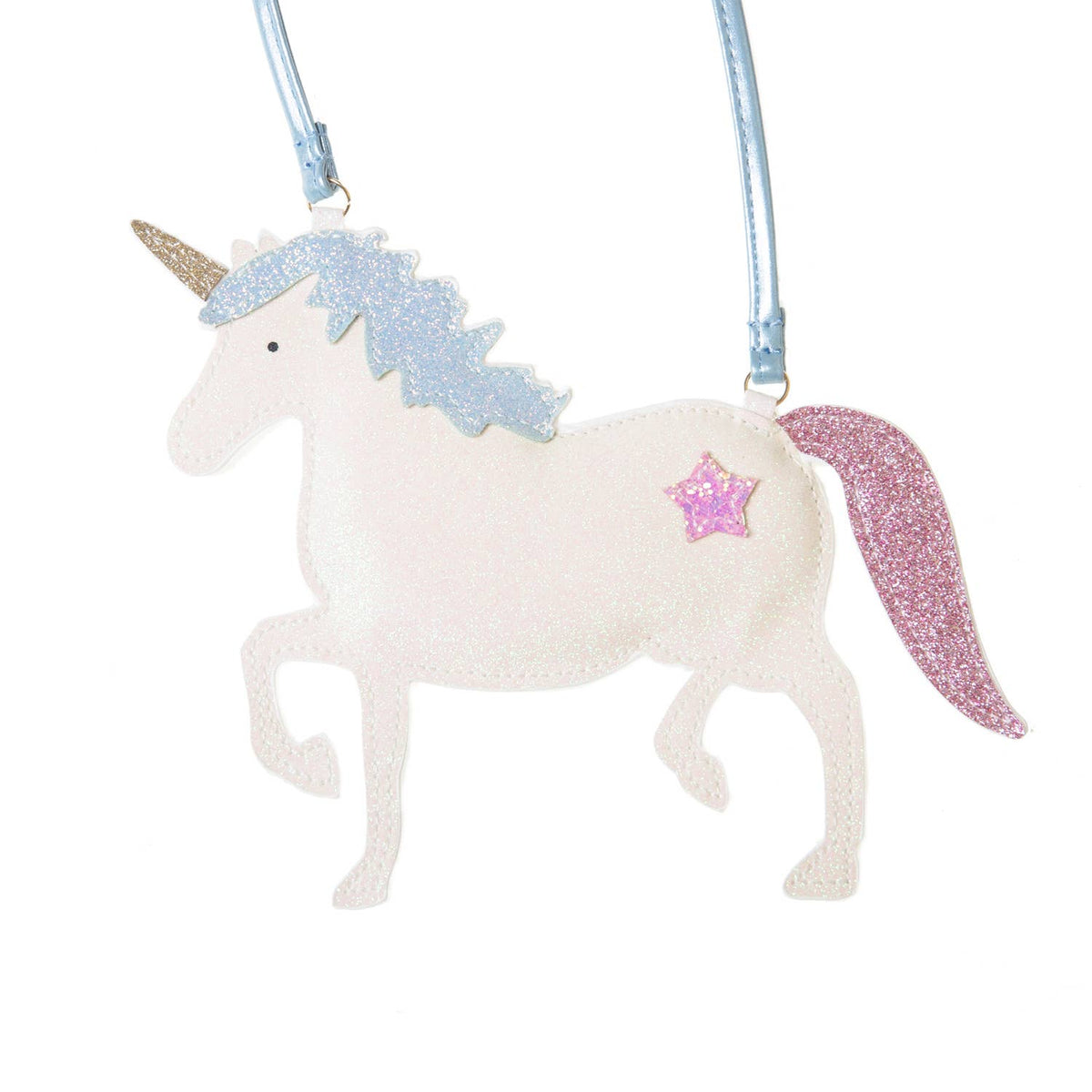 Unicorn Glitter Purse Bag