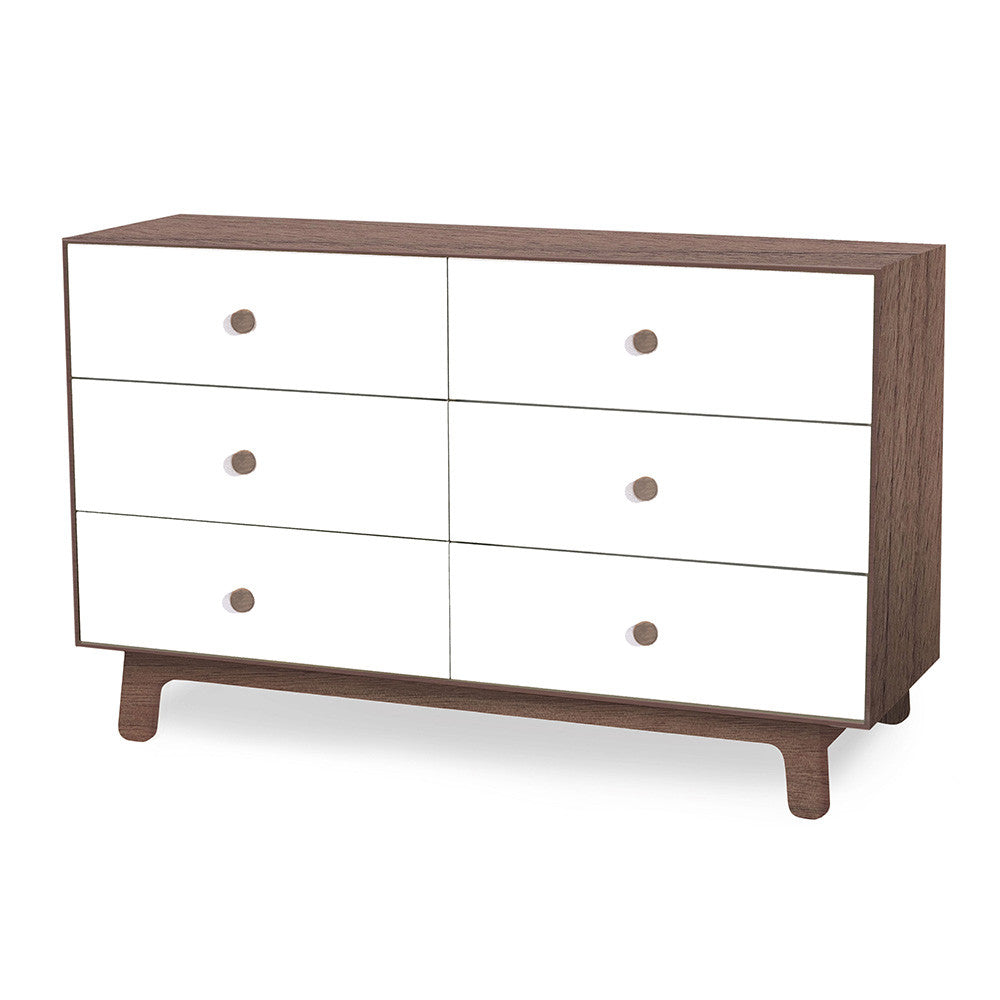 Oeuf Merlin 6 Drawer Dresser - Sparrow - oh baby!