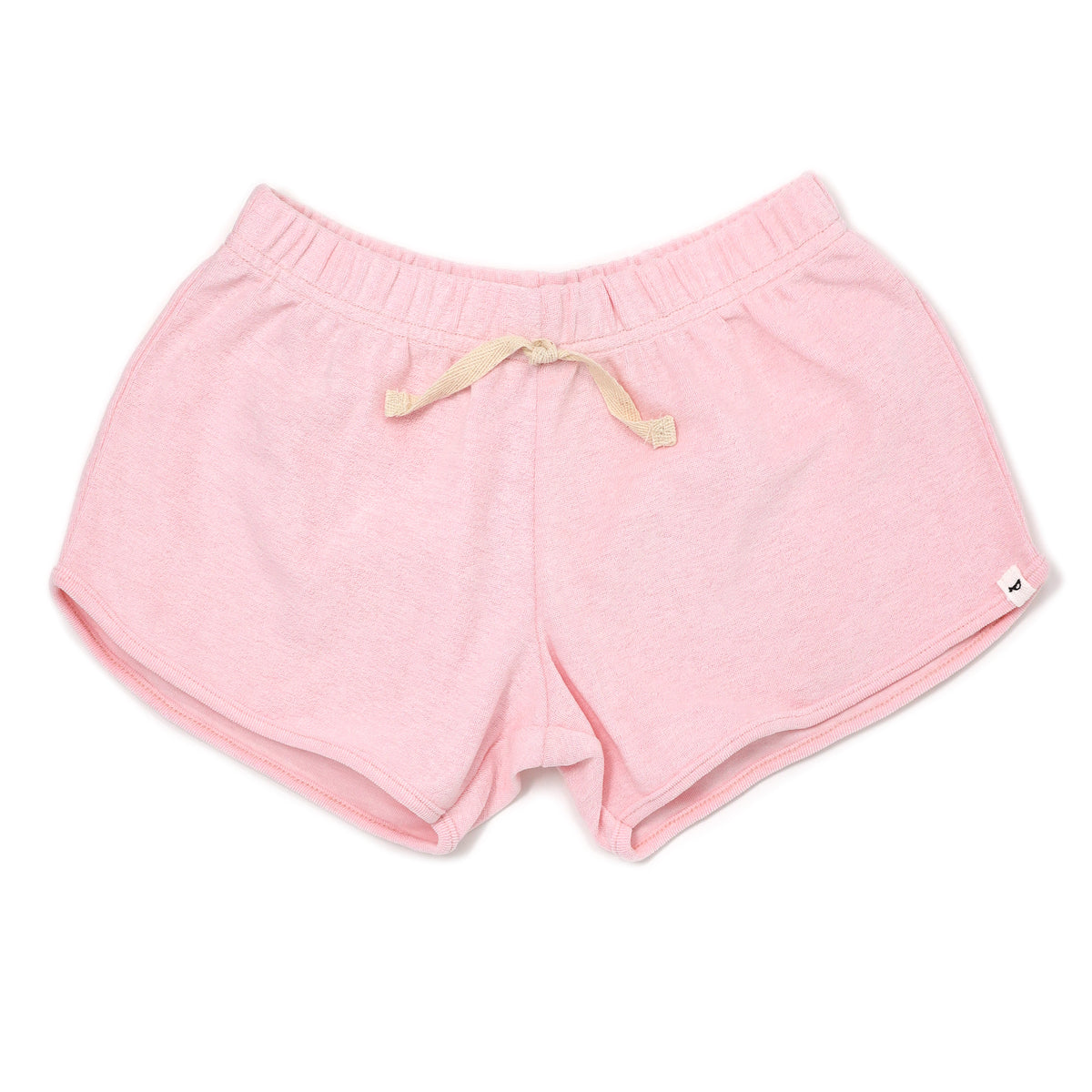 oh baby! Cotton Terry Girls Track Shorts - Pink