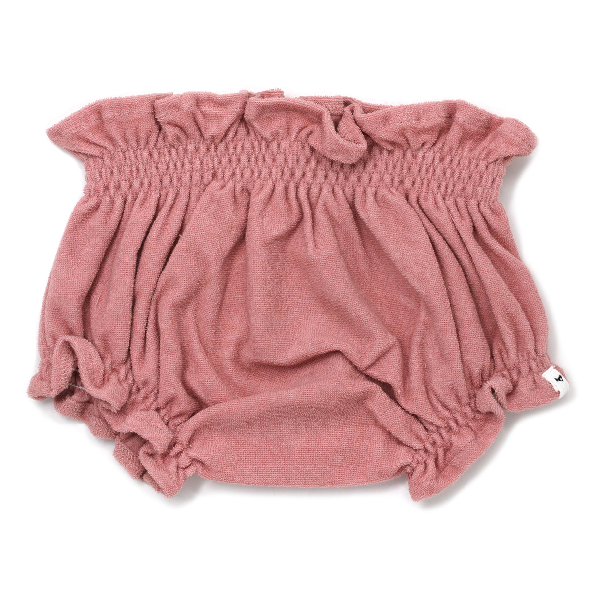 oh baby! Cotton Terry High Waisted Tushie - Blush