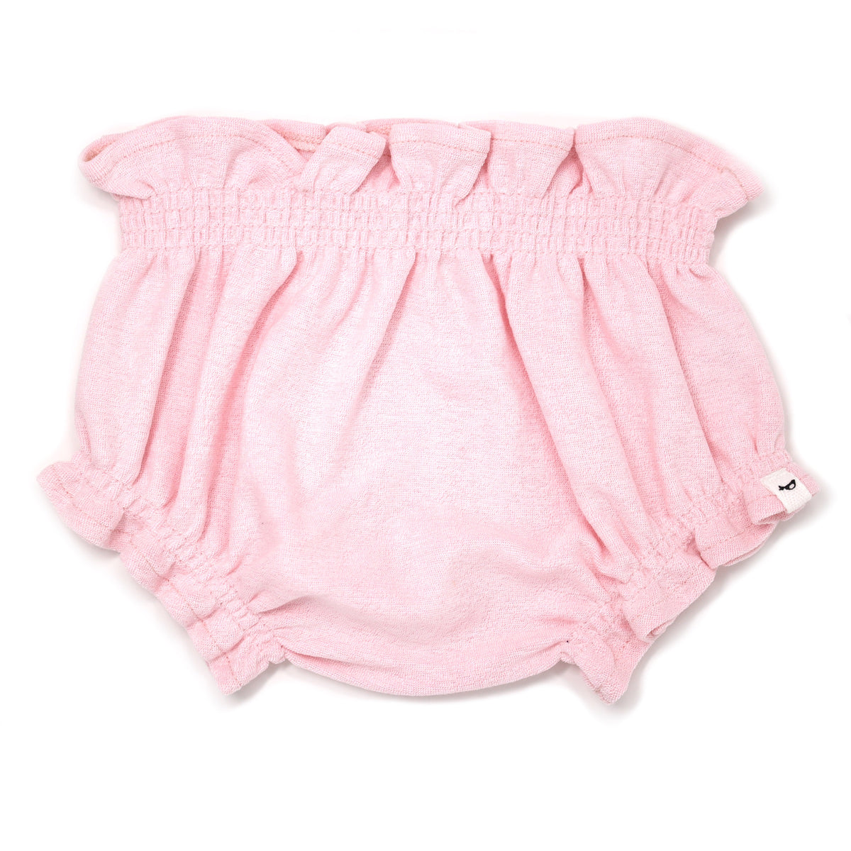 oh baby! Cotton Terry High Waisted Tushie - Pink
