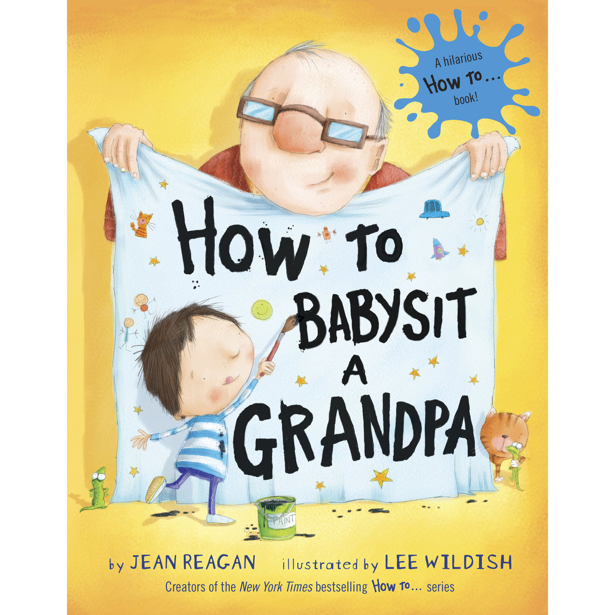 How To Babysit A Grandpa Board Book