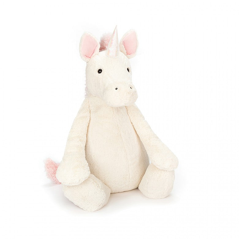 Jellycat Bashful Unicorn Plush Stuffed Animal - Medium - oh baby!