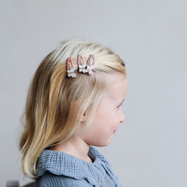 Butterfly clip hair best sale bows