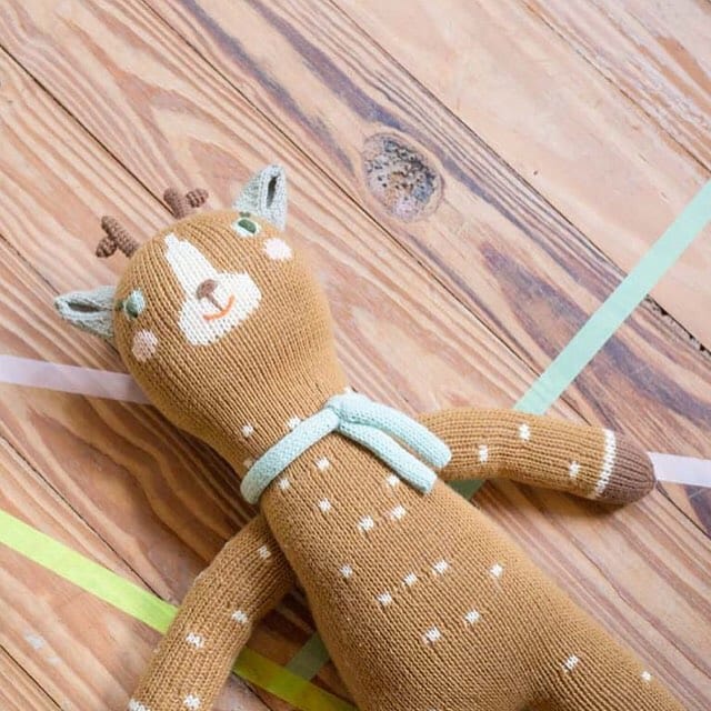 Blabla Knit Doll, Jasper the Deer - Mini Size
