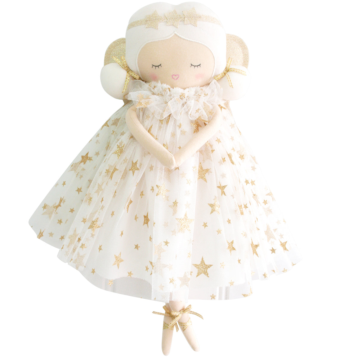 Alimrose Willow Fairy Doll -  Ivory Gold Star