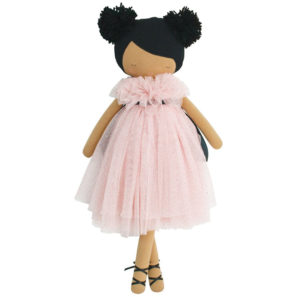 Alimrose Valentina Pom Pom Doll - Sparkle Pink - oh baby!