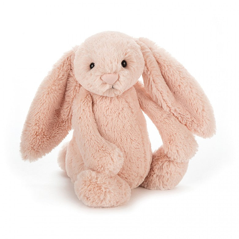 Jellycat Bashful Blush Bunny Plush Stuffed Animal - Medium - oh baby!