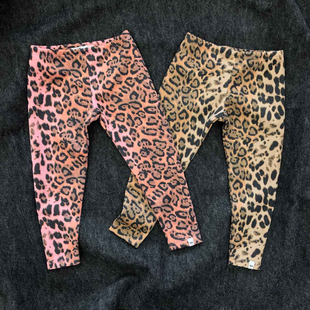 Leopard fashion print baby leggings