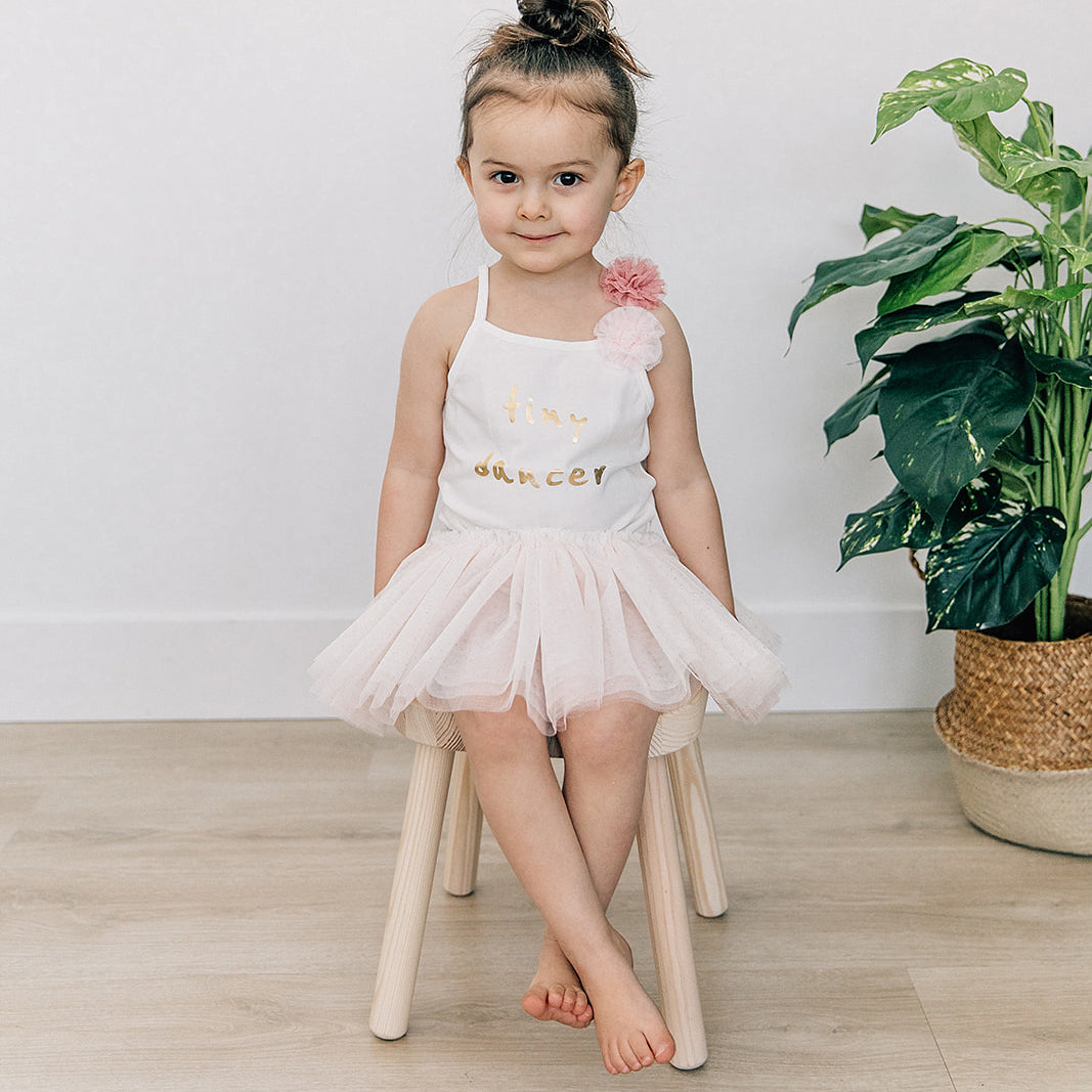 oh baby! Frill Tutu Ivory Gold Over Light Blush Tulle oh baby! Frill Tutu Ivory Gold Over Light Blush Tulle