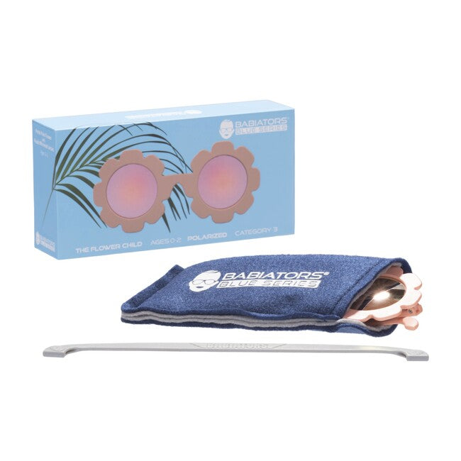 Babiators Blue Series Polarized Sunglasses - The Influencer Flower Child - Infant