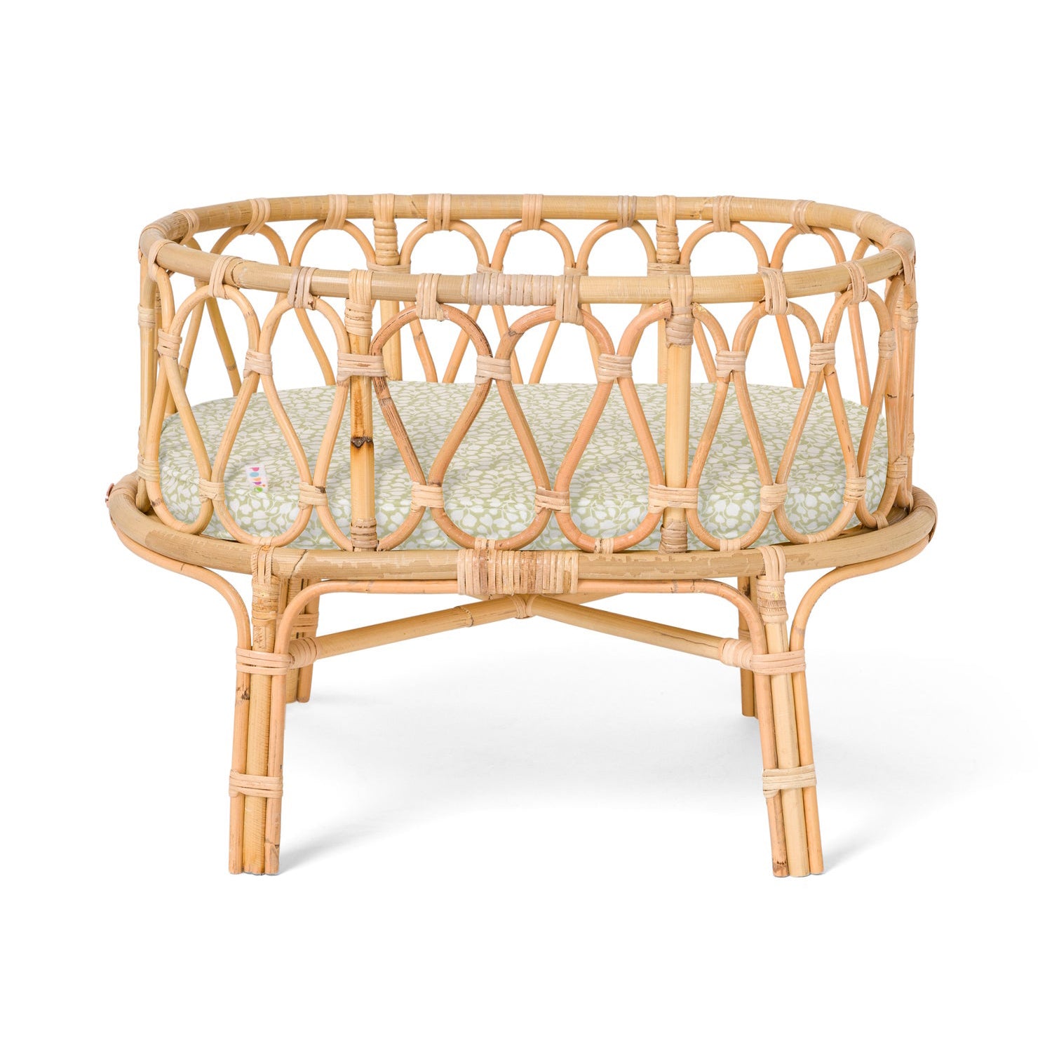 Rattan hotsell doll crib