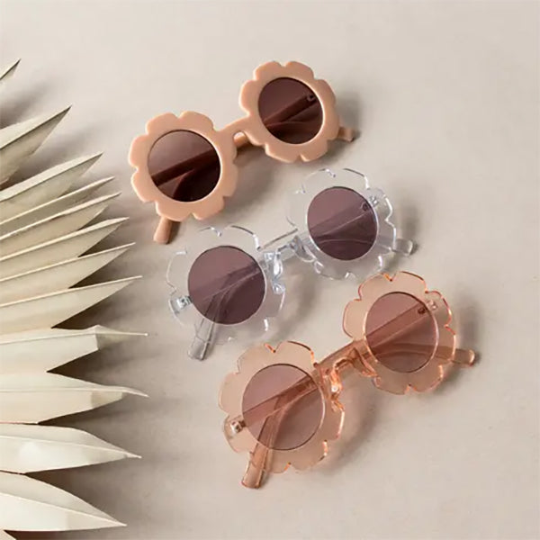 Flower Shape Round Sunglasses for kids - UV Protected Sunglasses - ( 3 –  SoftTouchLenses
