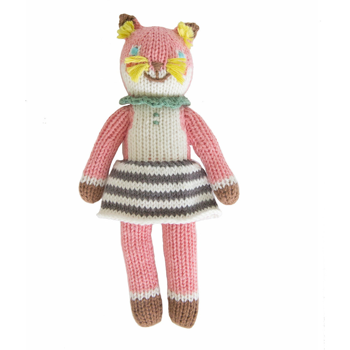 Blabla Knit Doll, Suzette the Fox - Rattle