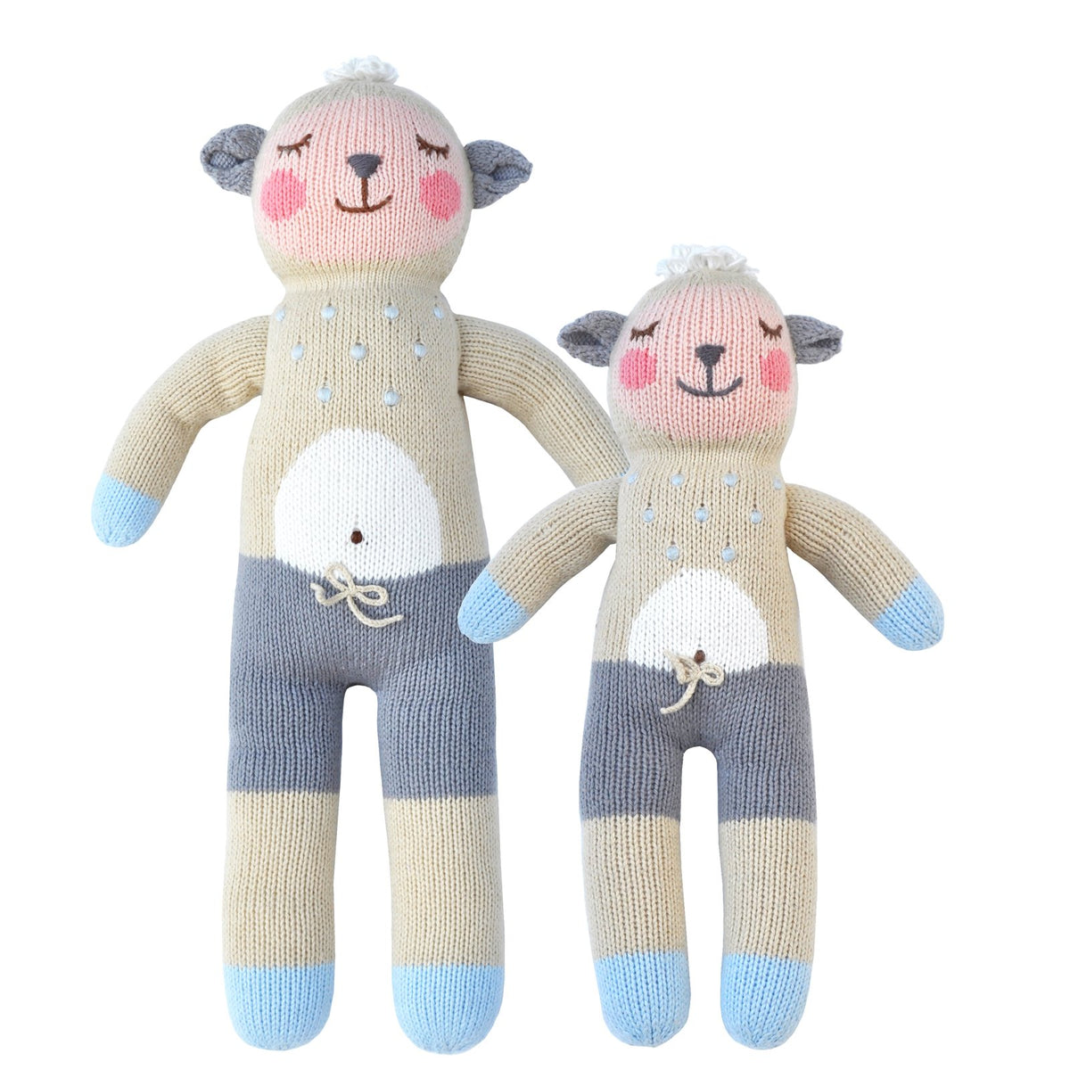 Blabla Knit Doll, Wooly the Sheep - Mini Size - oh baby!