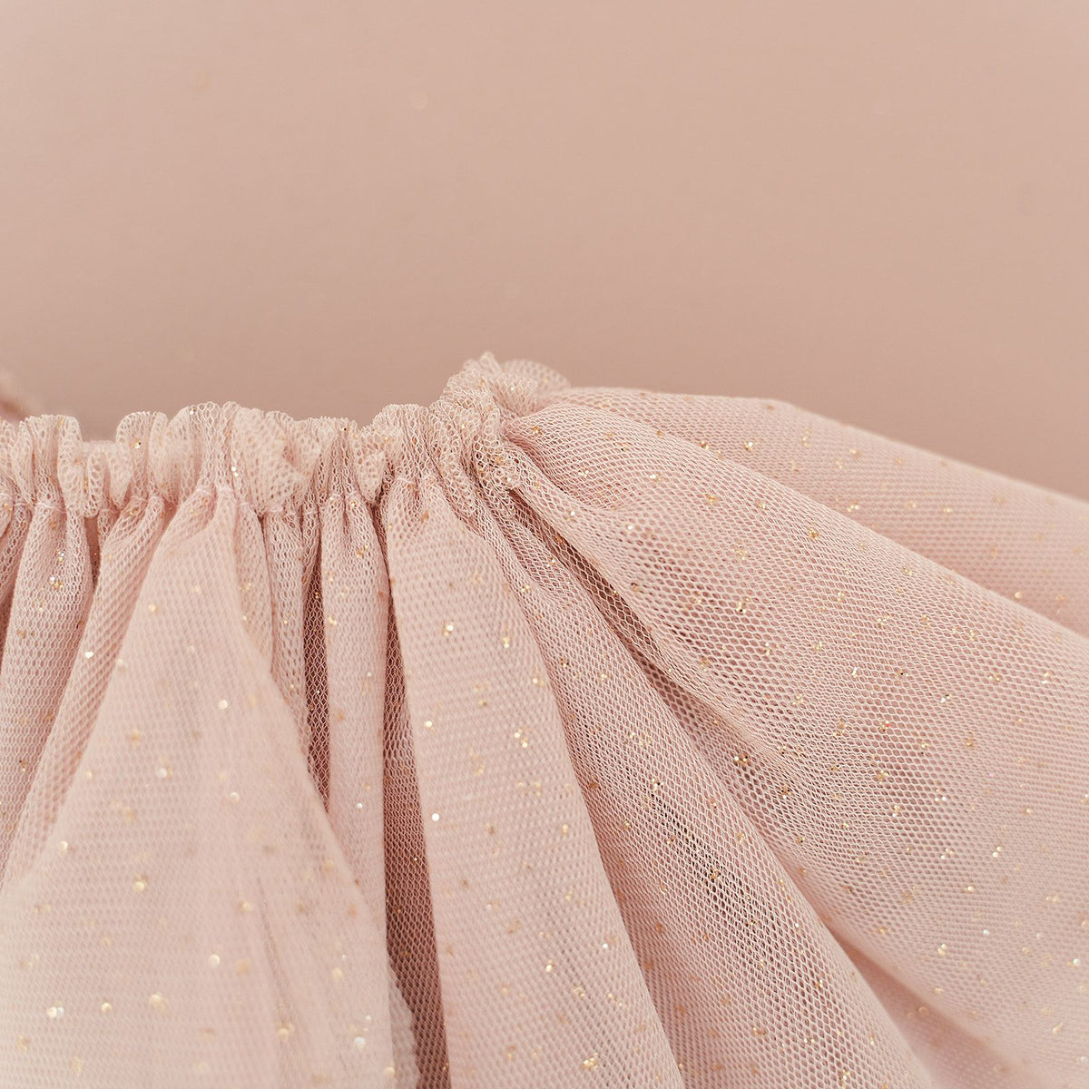 oh baby! Frill Tutu Champagne Over Dark Blush Tulle